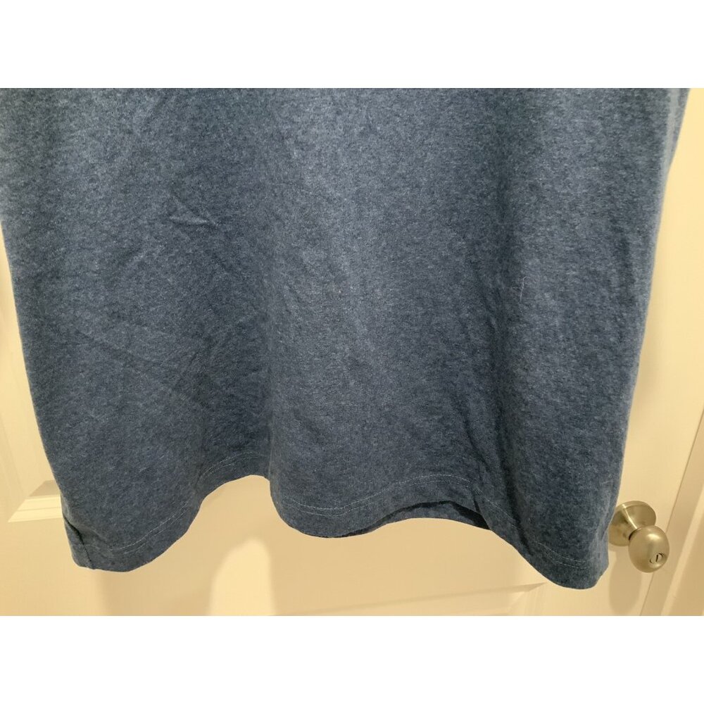 Carhartt T-Shirt Large Mens Pocket Original Fit Blue - Picture 3 of 7
